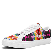 Load image into Gallery viewer, Between the Appalachian Mountains Aapisi Low Top Canvas Shoes White Sole aapisi Herman 
