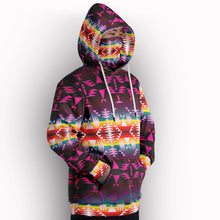 Load image into Gallery viewer, Between the Appalachian Mountains Hoodie with Face Cover 49 Dzine 
