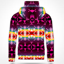 Load image into Gallery viewer, Between the Appalachian Mountains Hoodie with Face Cover 49 Dzine 
