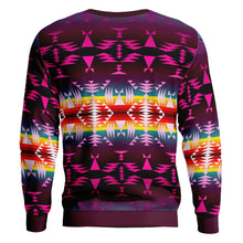 Load image into Gallery viewer, Between the Appalachian Mountains Unisex Crewneck Long Sleeve Top 49 Dzine 
