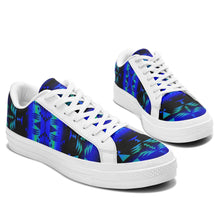 Load image into Gallery viewer, Between the Blue Ridge Mountains Aapisi Low Top Canvas Shoes White Sole 49 Dzine 
