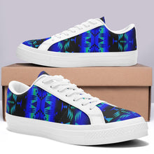 Load image into Gallery viewer, Between the Blue Ridge Mountains Aapisi Low Top Canvas Shoes White Sole 49 Dzine 
