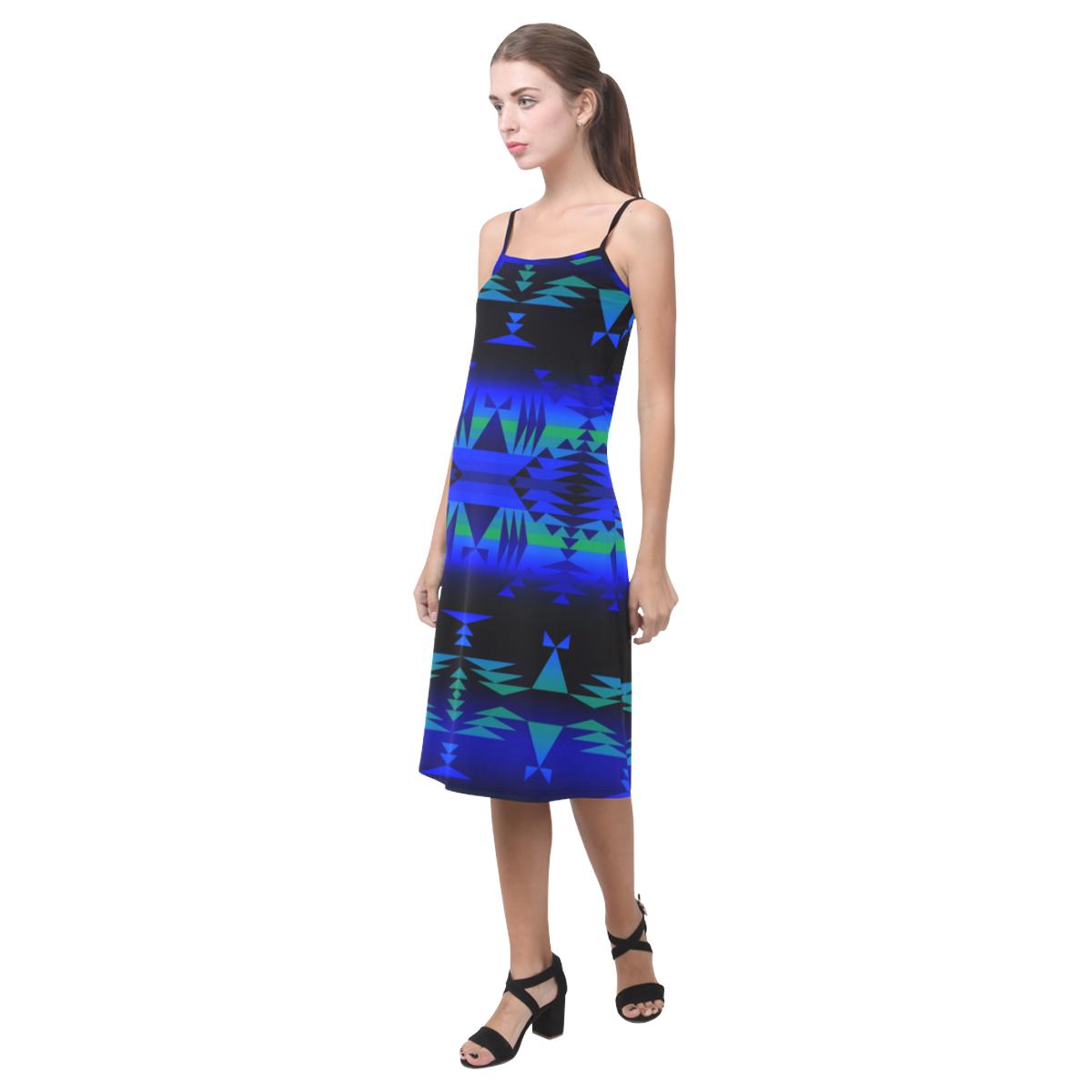 Between the Blue Ridge Mountains Alcestis Slip Dress (Model D05) Alcestis Slip Dress (D05) e-joyer 