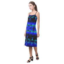 Load image into Gallery viewer, Between the Blue Ridge Mountains Alcestis Slip Dress (Model D05) Alcestis Slip Dress (D05) e-joyer 
