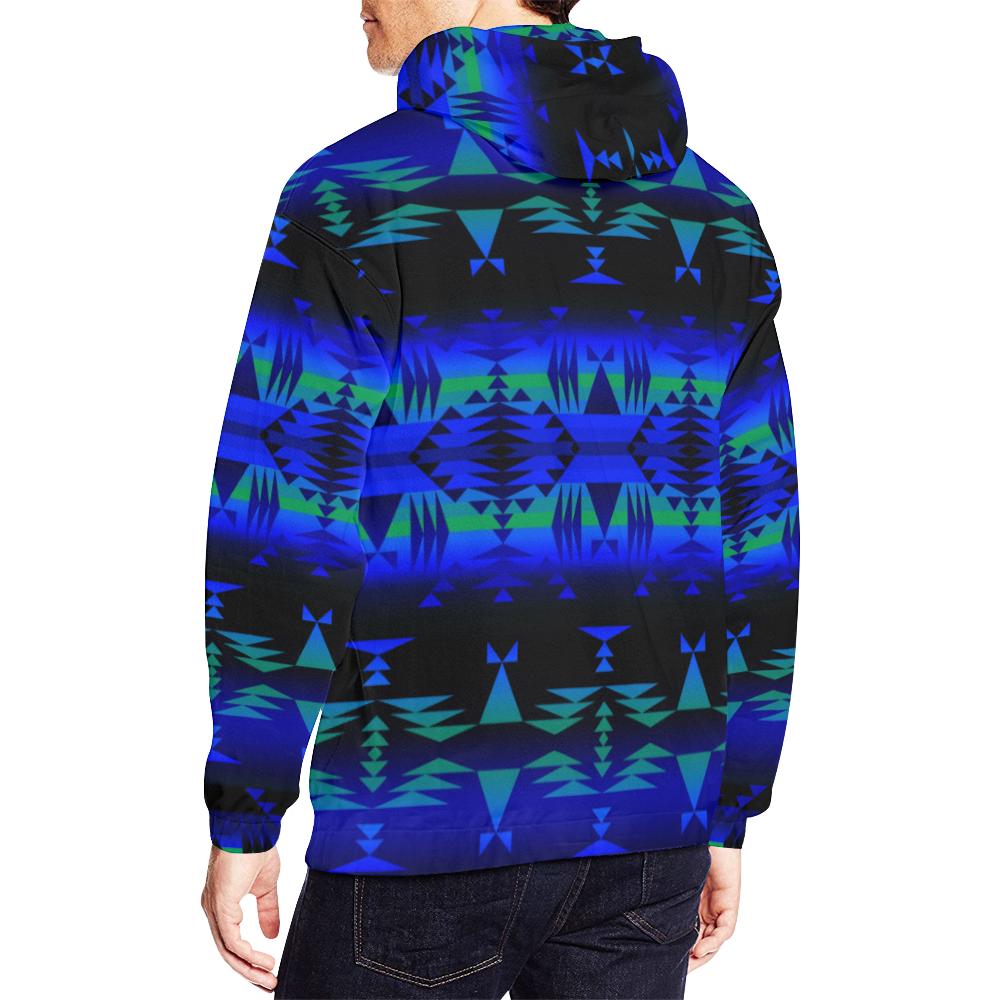 Between the Blue Ridge Mountains All Over Print Hoodie for Men (USA Size) (Model H13) All Over Print Hoodie for Men (H13) e-joyer 