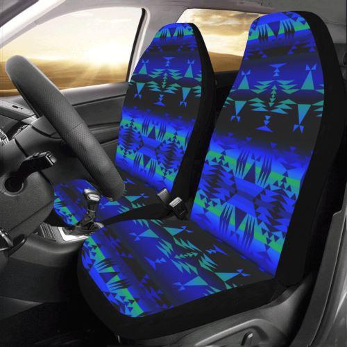 Between the Blue Ridge Mountains Car Seat Covers (Set of 2) Car Seat Covers e-joyer 