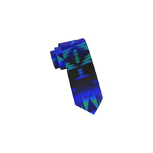 Load image into Gallery viewer, Between the Blue Ridge Mountains Classic Necktie (Two Sides) Classic Necktie e-joyer 
