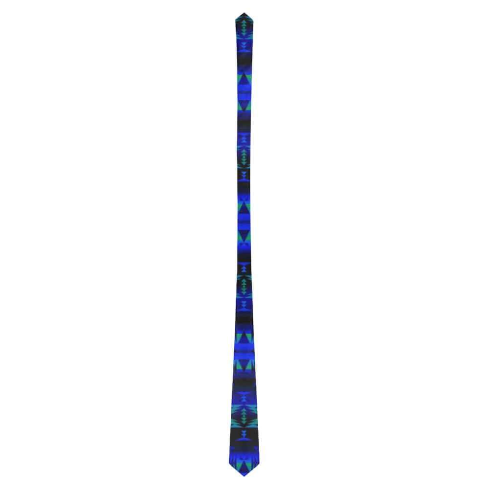 Between the Blue Ridge Mountains Classic Necktie (Two Sides) Classic Necktie e-joyer 