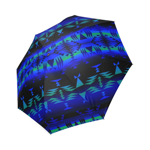 Between the Blue Ridge Mountains Foldable Umbrella Foldable Umbrella e-joyer 