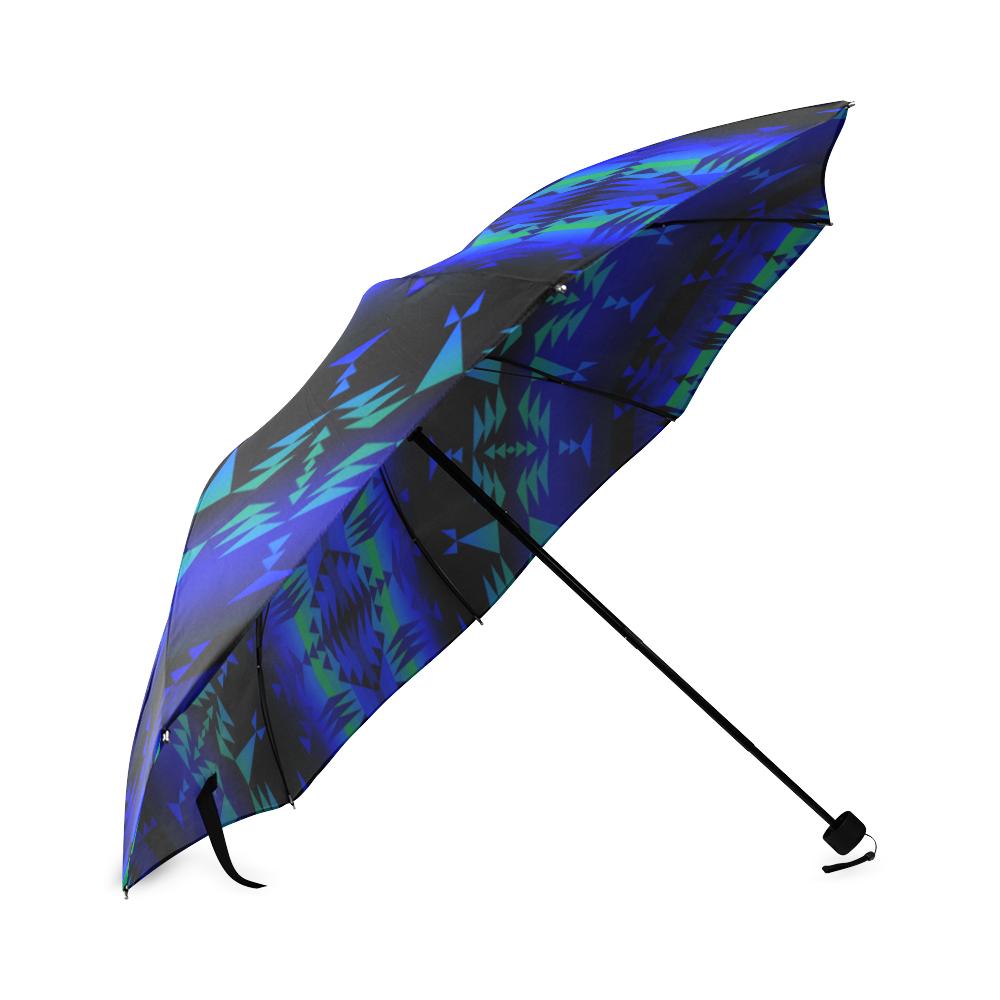Between the Blue Ridge Mountains Foldable Umbrella Foldable Umbrella e-joyer 