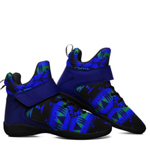 Load image into Gallery viewer, Between the Blue Ridge Mountains Ipottaa Basketball / Sport High Top Shoes - Black Sole 49 Dzine 
