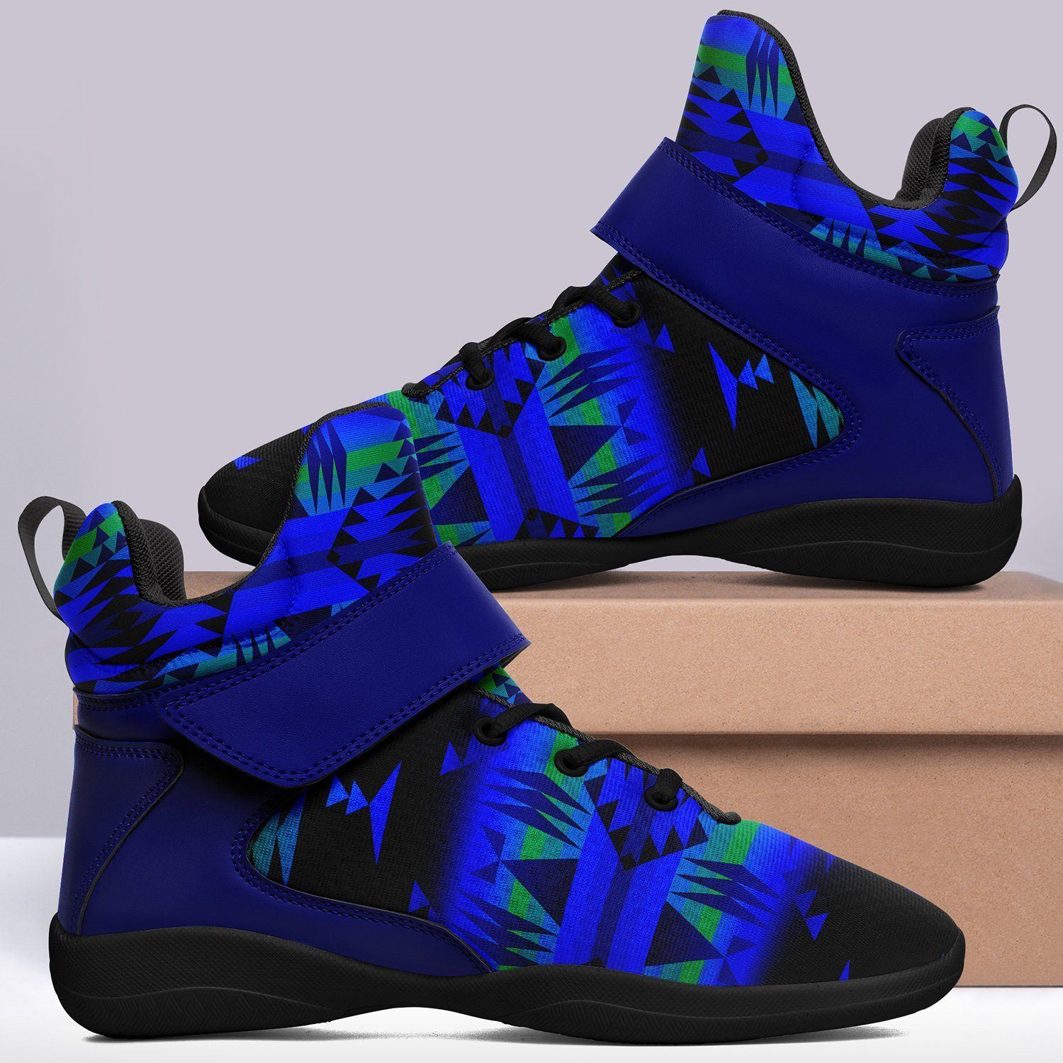 Between the Blue Ridge Mountains Ipottaa Basketball / Sport High Top Shoes - Black Sole 49 Dzine 