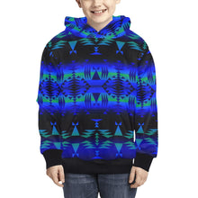 Load image into Gallery viewer, Between the Blue Ridge Mountains Kids&#39; All Over Print Hoodie (Model H38) Kids&#39; AOP Hoodie (H38) e-joyer 
