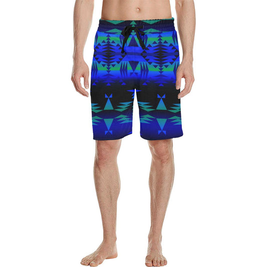 Between the Blue Ridge Mountains Men's All Over Print Casual Shorts (Model L23) Men's Casual Shorts (L23) e-joyer 