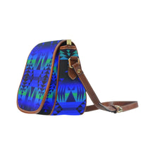 Load image into Gallery viewer, Between the Blue Ridge Mountains Saddle Bag/Small (Model 1649) Full Customization Saddle Bag/Small (Full Customization) e-joyer 
