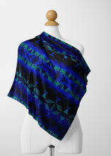 Load image into Gallery viewer, Between the Blue Ridge Mountains Satin Shawl Scarf 49 Dzine 
