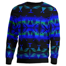 Load image into Gallery viewer, Between the Blue Ridge Mountains Unisex Crewneck Long Sleeve Top 49 Dzine 
