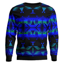 Load image into Gallery viewer, Between the Blue Ridge Mountains Unisex Crewneck Long Sleeve Top 49 Dzine 
