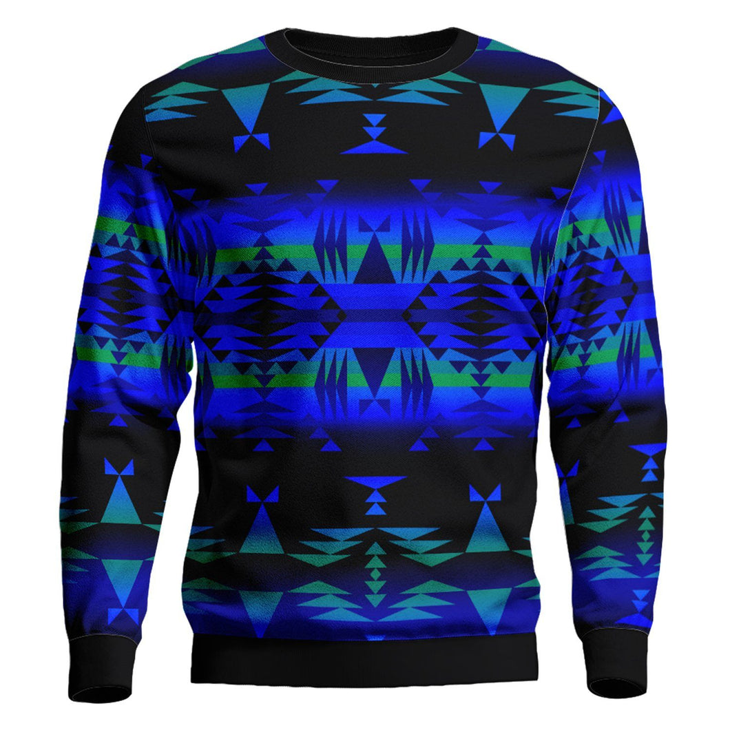 Between the Blue Ridge Mountains Unisex Crewneck Long Sleeve Top 49 Dzine 