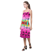 Load image into Gallery viewer, Between the Cascade Mountains Alcestis Slip Dress (Model D05) Alcestis Slip Dress (D05) e-joyer 
