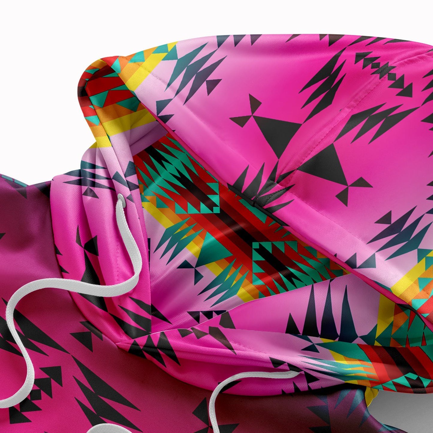 Between the Cascades Mountains Hoodie with Face Cover 49 Dzine 