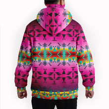 Load image into Gallery viewer, Between the Cascades Mountains Hoodie with Face Cover 49 Dzine 
