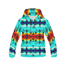 Load image into Gallery viewer, Between the Mountains All Over Print Hoodie for Men (USA Size) (Model H13) All Over Print Hoodie for Men (H13) e-joyer 
