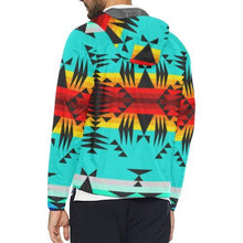 Load image into Gallery viewer, Between the Mountains All Over Print Windbreaker for Men (Model H23) All Over Print Windbreaker for Men (H23) e-joyer 
