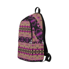 Load image into Gallery viewer, Between the Mountains Berry Fabric Backpack for Adult (Model 1659) Casual Backpack for Adult (1659) e-joyer 
