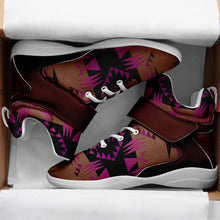 Load image into Gallery viewer, Between the Mountains Berry Ipottaa Basketball / Sport High Top Shoes 49 Dzine 
