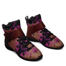 Load image into Gallery viewer, Between the Mountains Berry Ipottaa Basketball / Sport High Top Shoes 49 Dzine 
