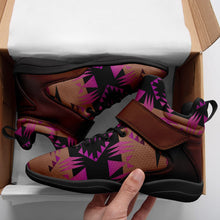 Load image into Gallery viewer, Between the Mountains Berry Ipottaa Basketball / Sport High Top Shoes 49 Dzine 
