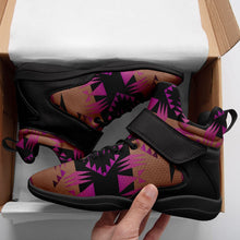 Load image into Gallery viewer, Between the Mountains Berry Ipottaa Basketball / Sport High Top Shoes - Black Sole 49 Dzine 
