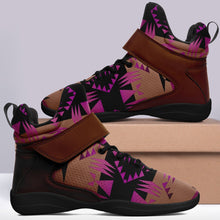 Load image into Gallery viewer, Between the Mountains Berry Ipottaa Basketball / Sport High Top Shoes - Black Sole 49 Dzine 
