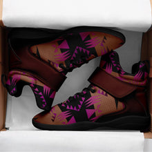 Load image into Gallery viewer, Between the Mountains Berry Ipottaa Basketball / Sport High Top Shoes - Black Sole 49 Dzine 
