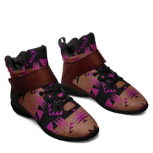 Load image into Gallery viewer, Between the Mountains Berry Ipottaa Basketball / Sport High Top Shoes - Black Sole 49 Dzine 
