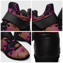 Load image into Gallery viewer, Between the Mountains Berry Ipottaa Basketball / Sport High Top Shoes - Black Sole 49 Dzine 
