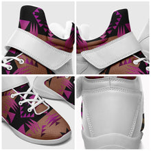 Load image into Gallery viewer, Between the Mountains Berry Ipottaa Basketball / Sport High Top Shoes - White Sole 49 Dzine 
