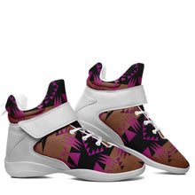 Load image into Gallery viewer, Between the Mountains Berry Ipottaa Basketball / Sport High Top Shoes - White Sole 49 Dzine 
