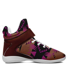 Load image into Gallery viewer, Between the Mountains Berry Ipottaa Basketball / Sport High Top Shoes - White Sole 49 Dzine 
