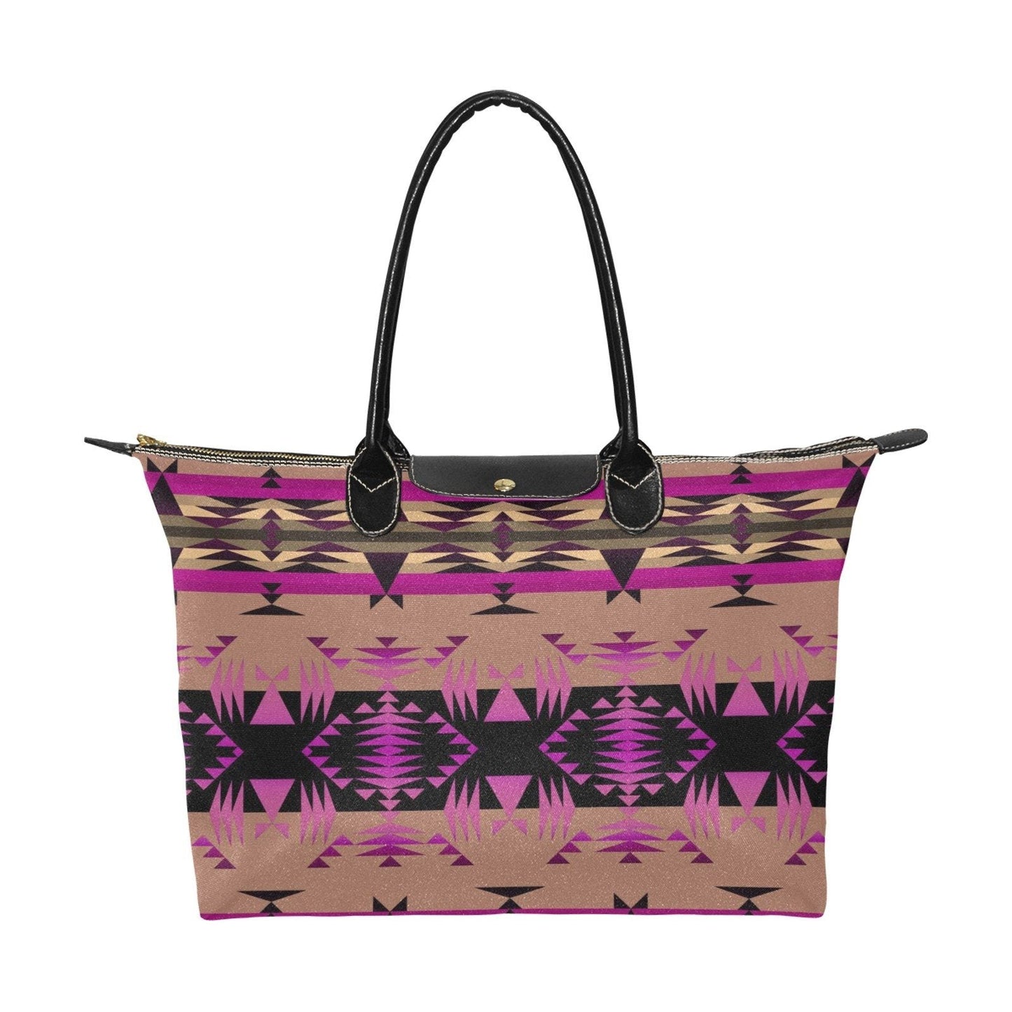 Between the Mountains Berry Single-Shoulder Lady Handbag (Model 1714) bag e-joyer 