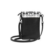 Load image into Gallery viewer, Between the Mountains Black and White Small Cell Phone Purse (Model 1711) Small Cell Phone Purse (1711) e-joyer 
