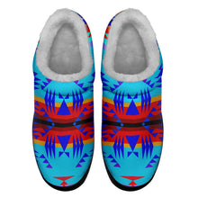 Load image into Gallery viewer, Between the Mountains Blue Ikinnii Indoor Slipper 49 Dzine 
