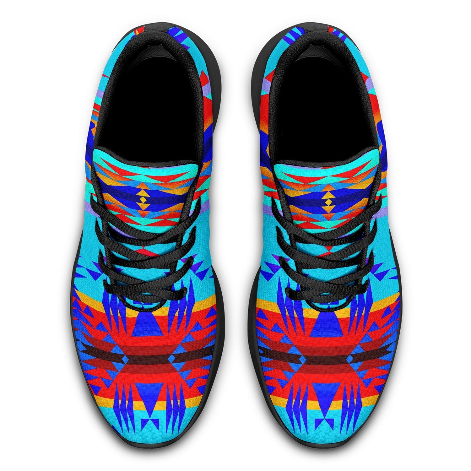 Between the Mountains Blue Ikkaayi Sport Sneakers 49 Dzine 