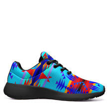 Load image into Gallery viewer, Between the Mountains Blue Ikkaayi Sport Sneakers 49 Dzine 
