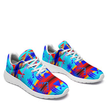 Load image into Gallery viewer, Between the Mountains Blue Ikkaayi Sport Sneakers 49 Dzine 
