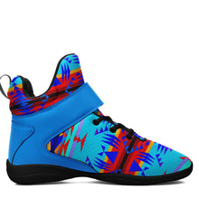 Load image into Gallery viewer, Between the Mountains Blue Ipottaa Basketball / Sport High Top Shoes 49 Dzine 
