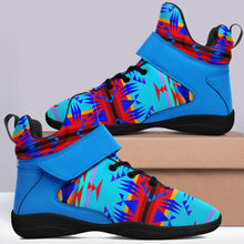 Load image into Gallery viewer, Between the Mountains Blue Ipottaa Basketball / Sport High Top Shoes 49 Dzine 
