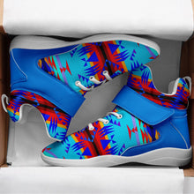 Load image into Gallery viewer, Between the Mountains Blue Ipottaa Basketball / Sport High Top Shoes 49 Dzine 
