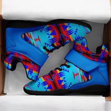 Load image into Gallery viewer, Between the Mountains Blue Ipottaa Basketball / Sport High Top Shoes 49 Dzine 
